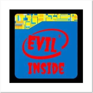 Evil Inside Posters and Art